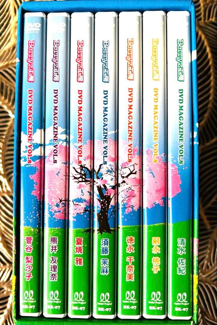 貴重美品⭐︎Berryz工房 DVDマガジンVOL.8 COMPLETE BOX