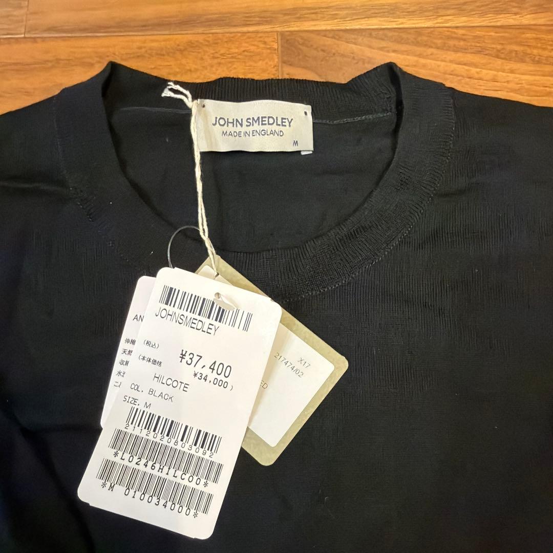 JOHN SMEDLEY クルーネックニットＴシャツ