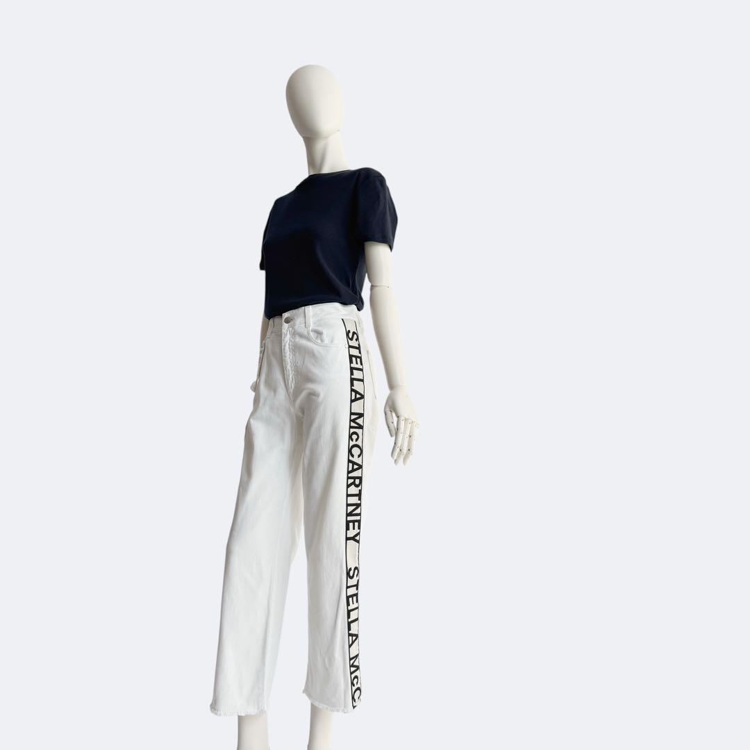 Stella McCartney ステラマッカートニー ホワイト デニムパンツ