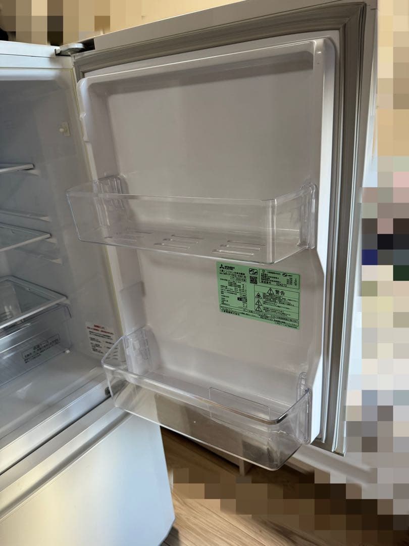 三菱冷蔵庫 mr-p15ee-kw1 146L 2020年製