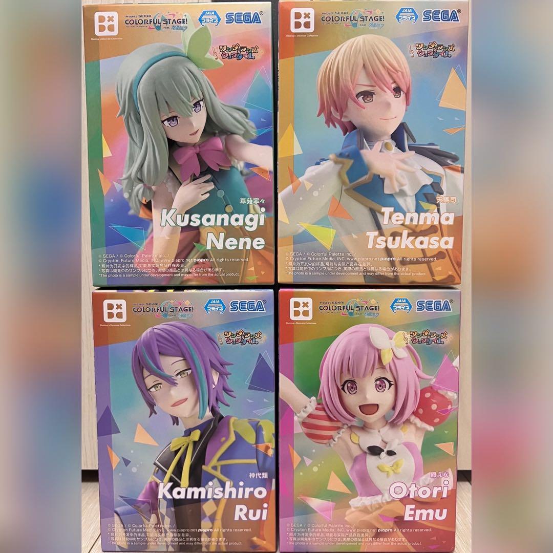ワンダーランズ×ショウタイム フィギュア 全4種セット プロジェクトセカイ