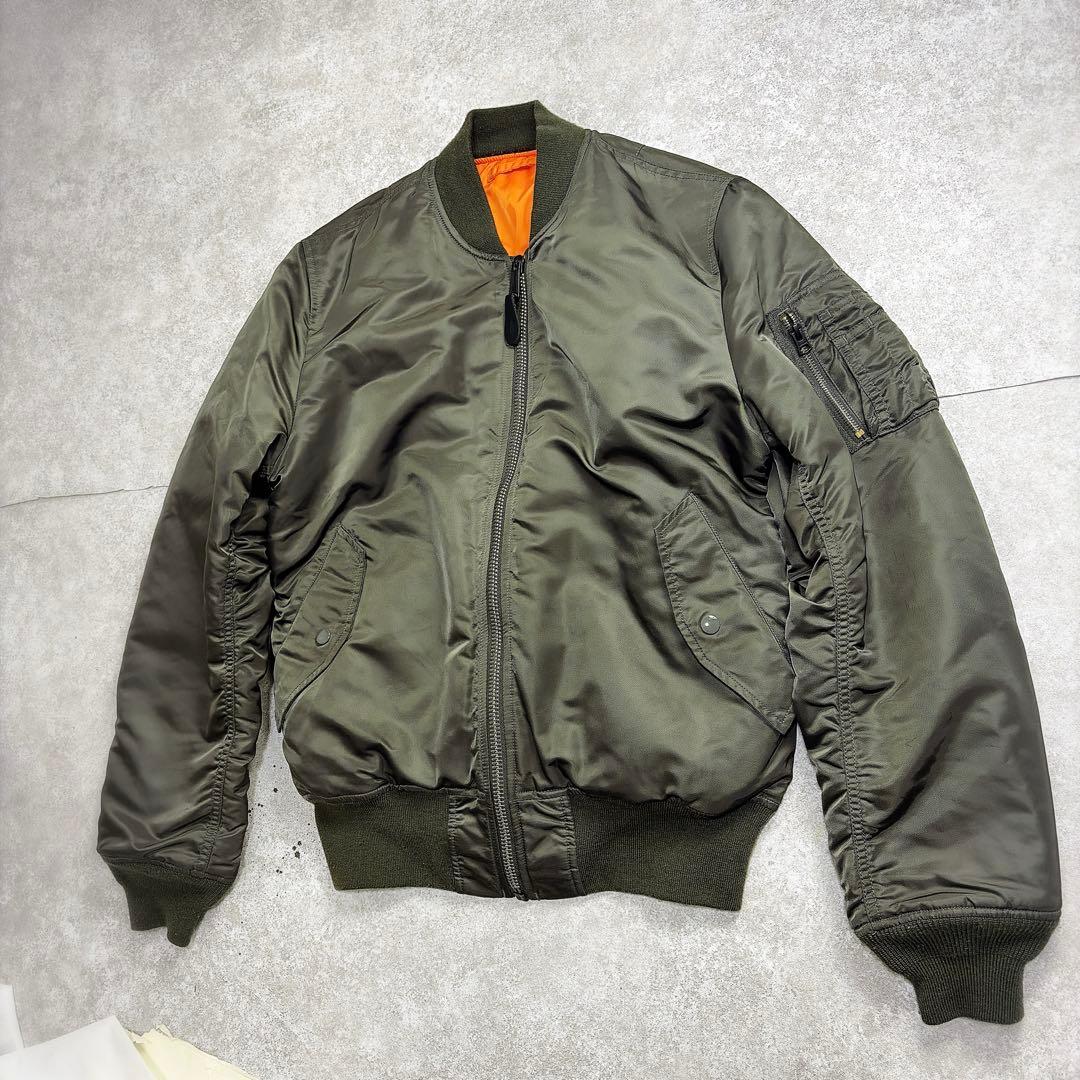 ALPHA INDUSTRIES MA-1 フライトジャケット　L リバーシブル