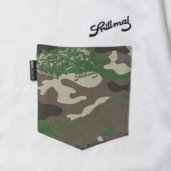 【Back Channel】Prillmal 迷彩 ポケット Tシャツ【XL】