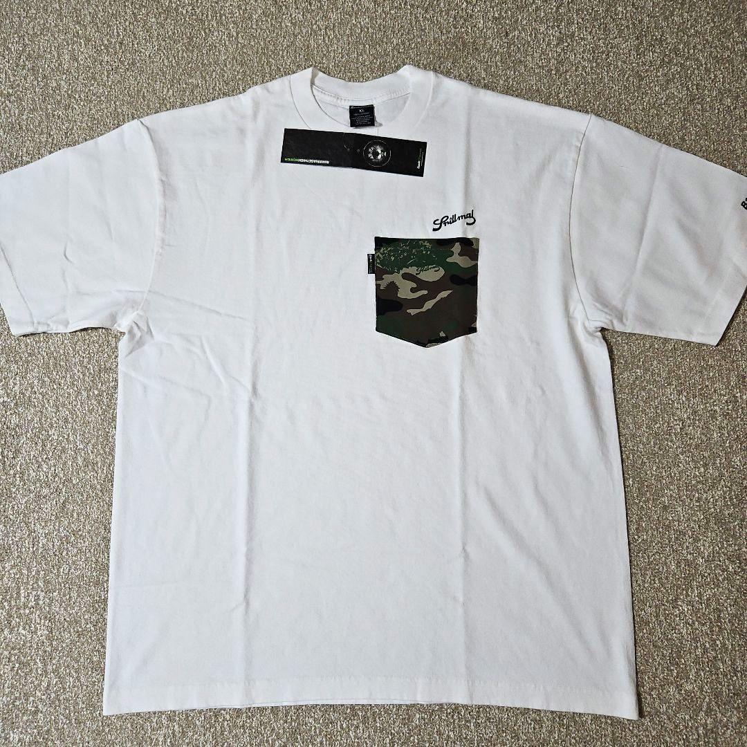 【Back Channel】Prillmal 迷彩 ポケット Tシャツ【XL】