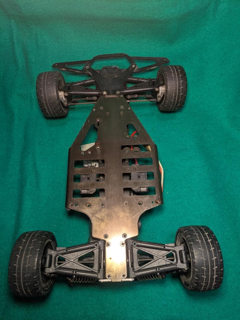 京商1/10RC フェラーリF40 オプティマミッドカスタムベース 当時物
