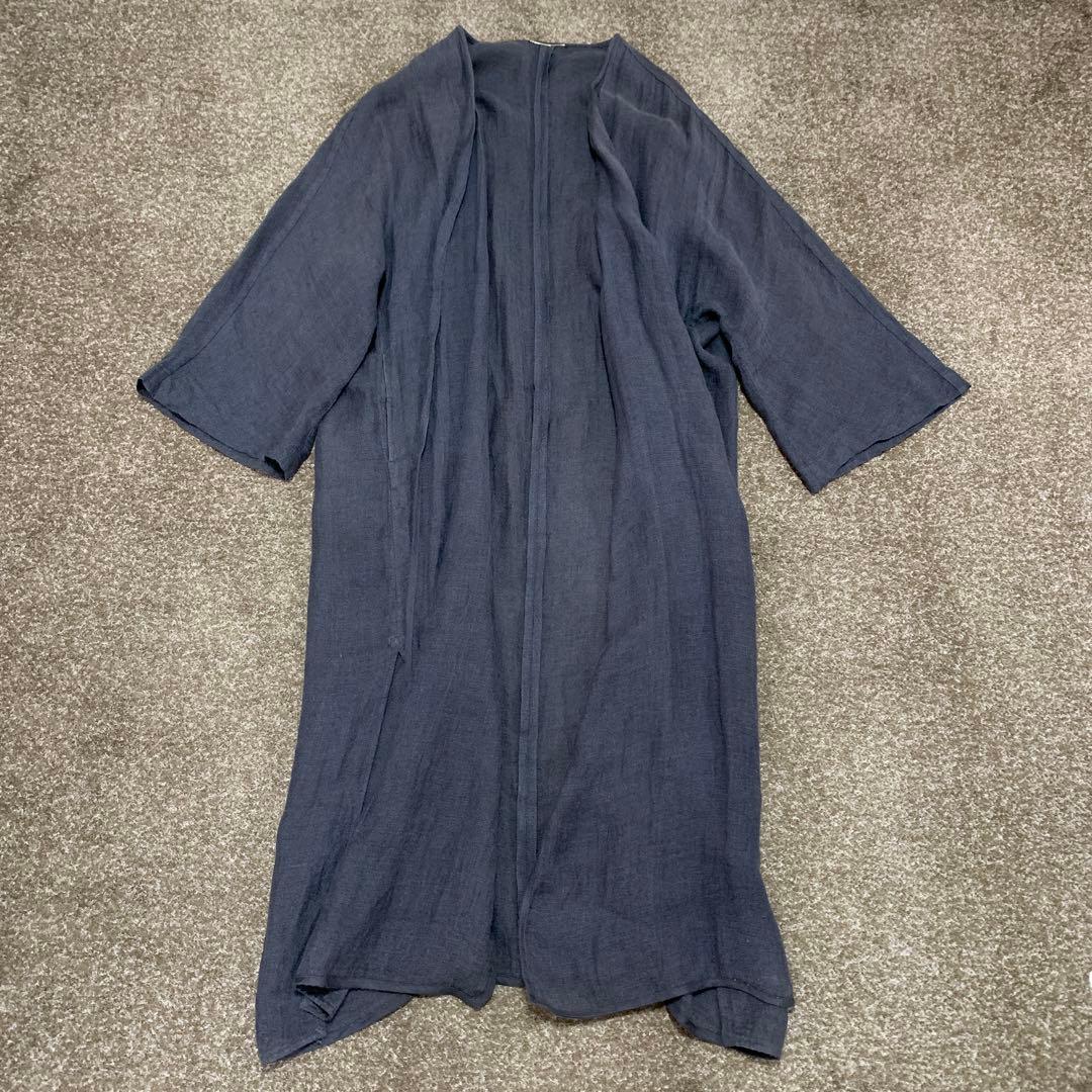 専用新品未使用　ドゥーズィエムクラス　イタリア製生地　リネン　麻ガーゼ gown