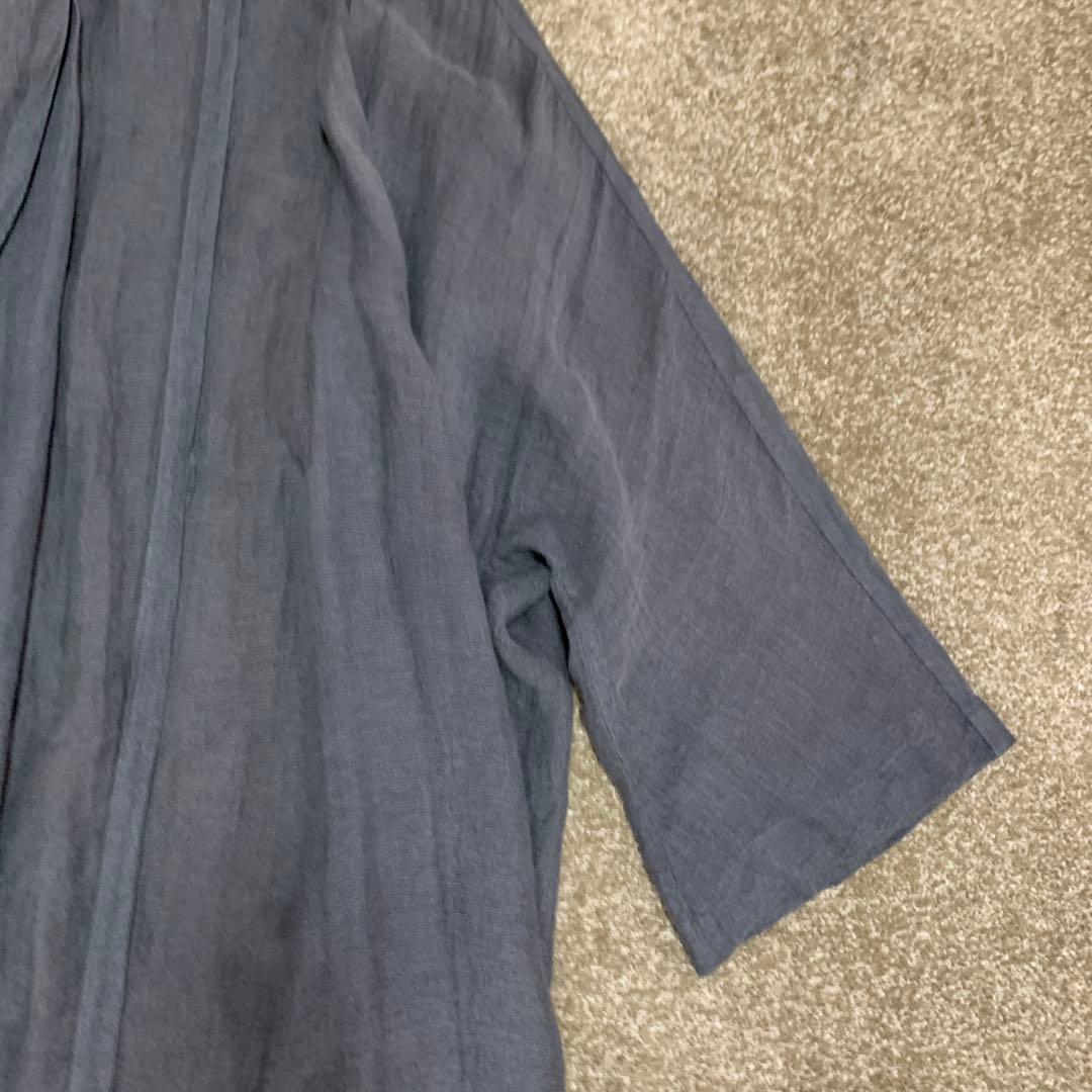 専用新品未使用　ドゥーズィエムクラス　イタリア製生地　リネン　麻ガーゼ gown