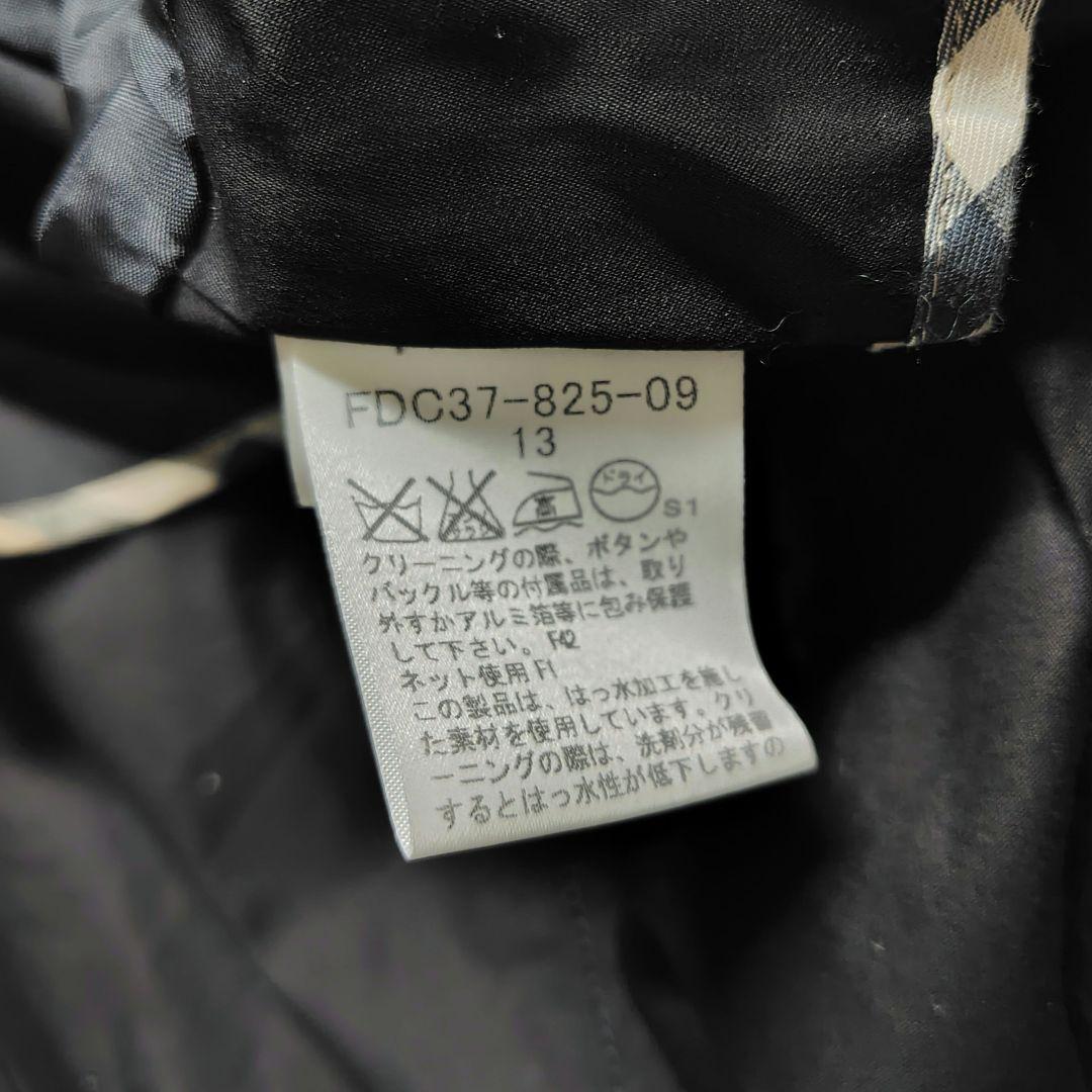 未使用に近い　XL　バーバリーロンドン　トレンチコート　メガチェック　ロング