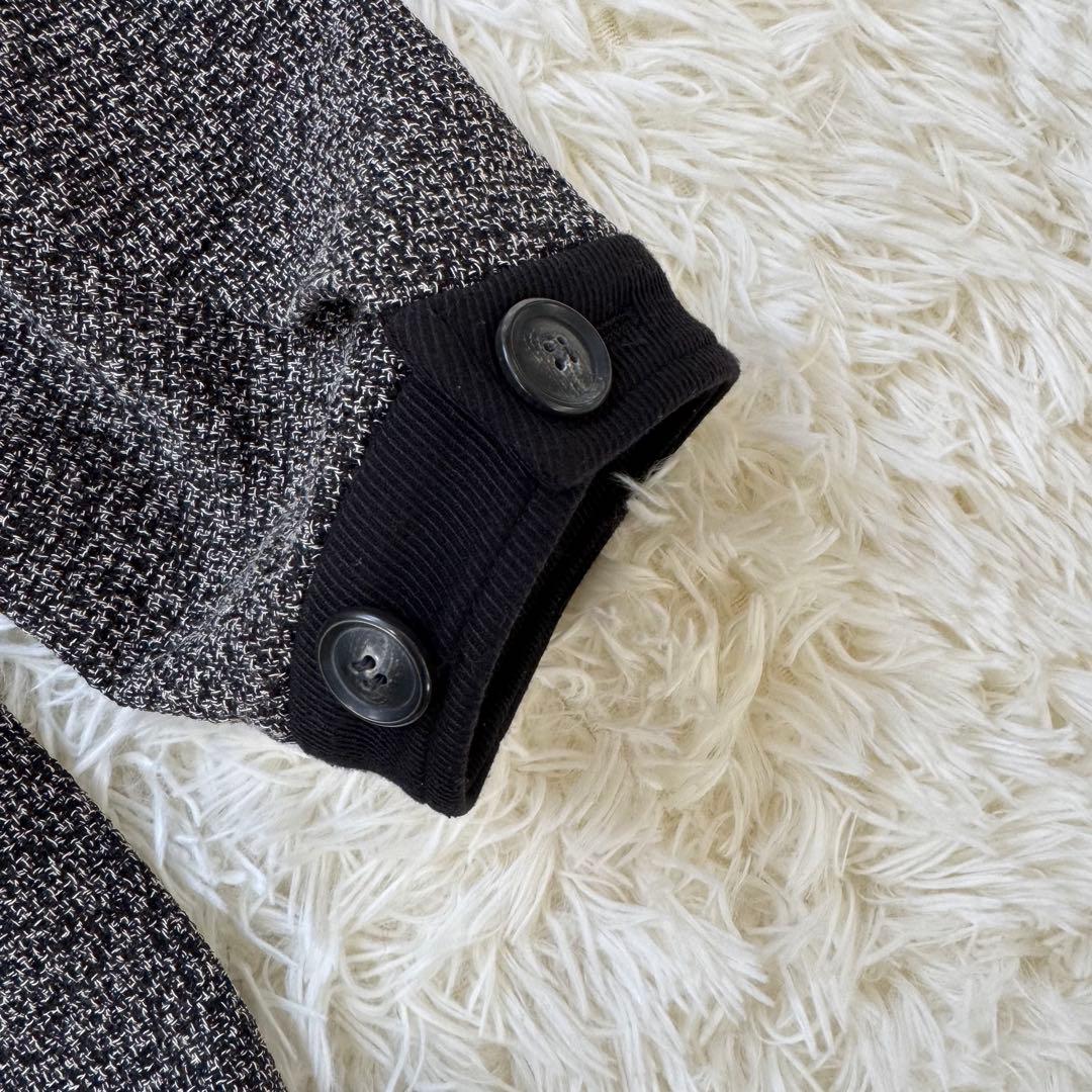 【美品】メゾンスペシャル 2way Sleeve Tweed Jacket