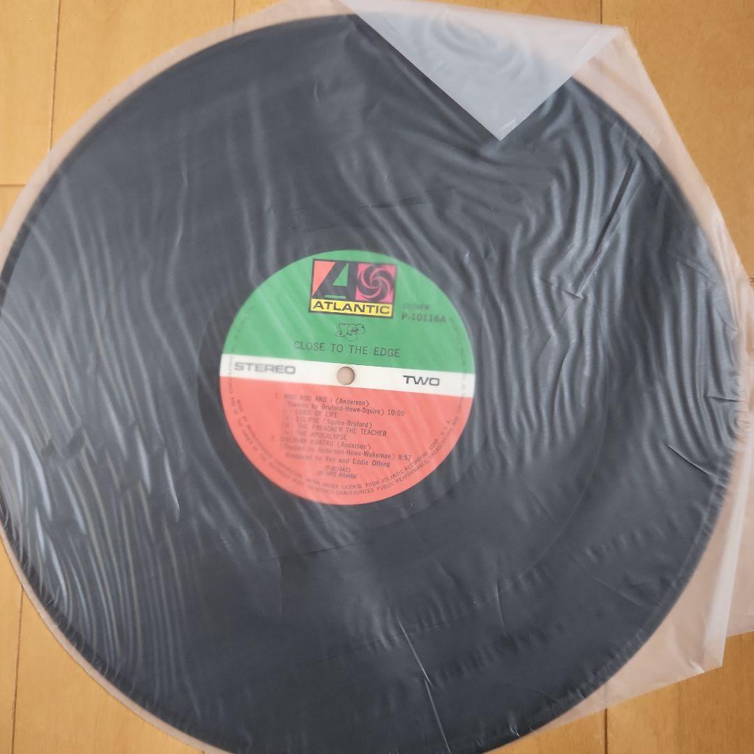 国内盤帯付き YES 危機　レコード