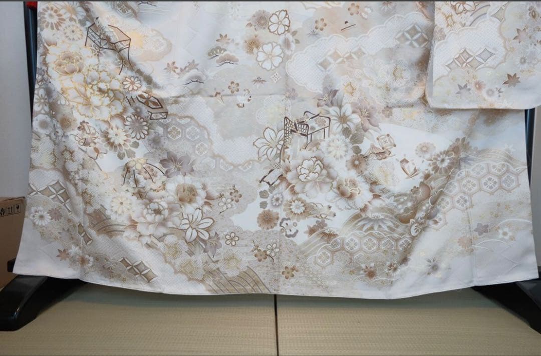 ＊新品＊振袖＊桃色＊刺繍牡丹 仕立て成人式　手縫い正絹 3色可選