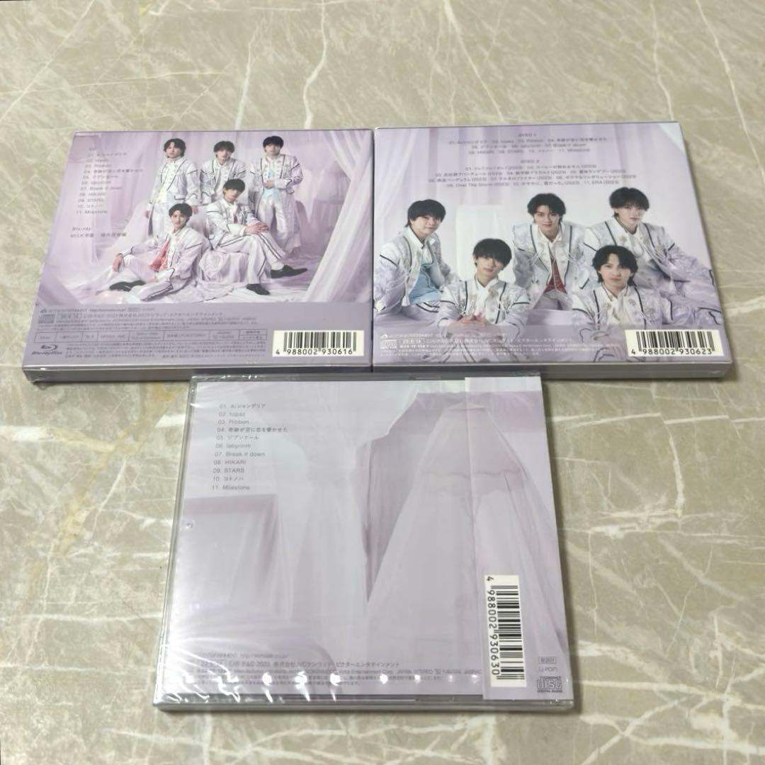 【新品未開封】M!LK Jewel 初回限定盤A B 通常盤　3形態　セット