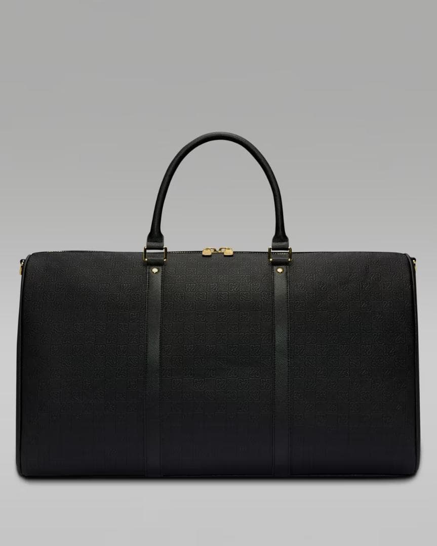 【新品】40L ジョーダン モノグラム ダッフルバッグ ボストンバッグ ブラック