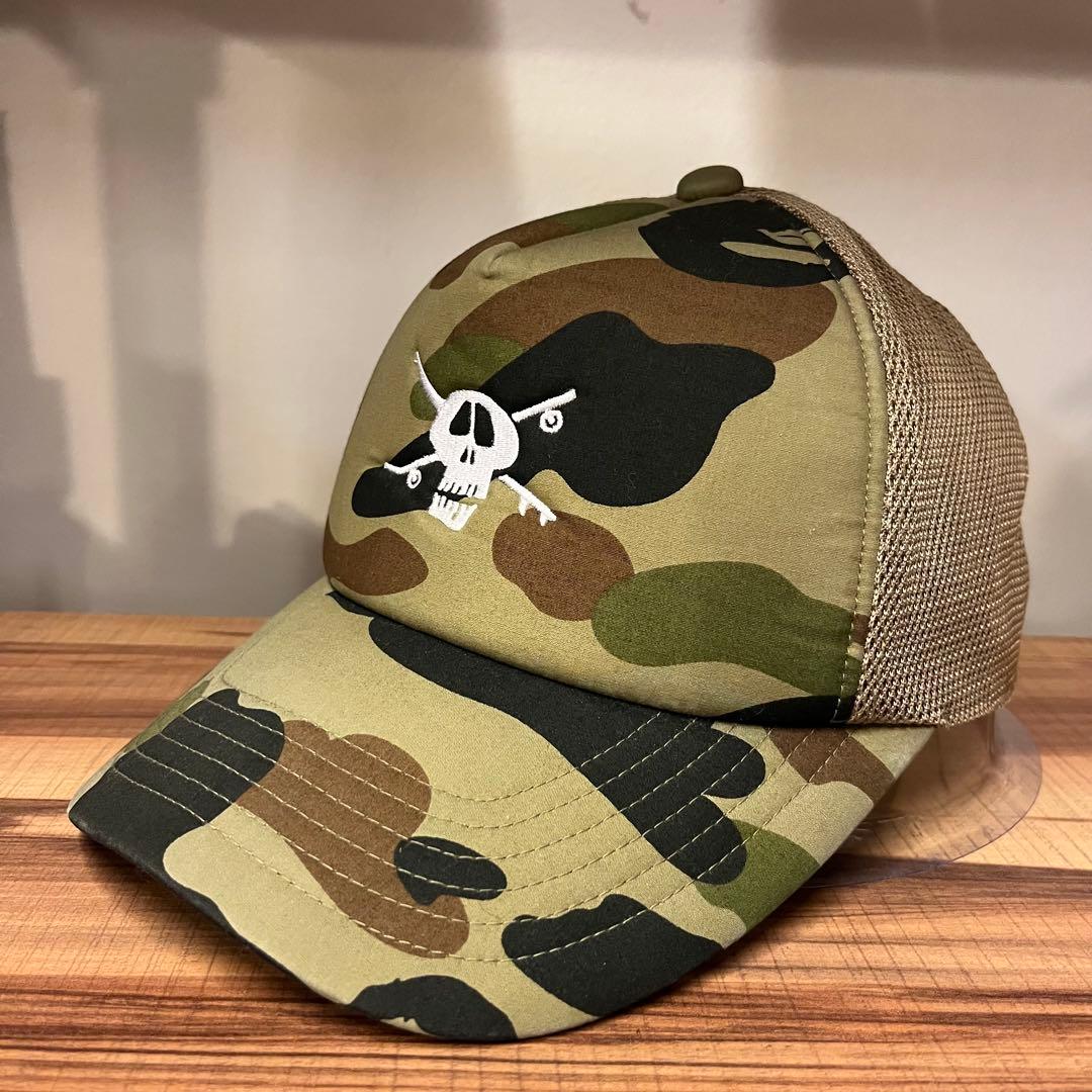 Stussy x bape キャップ
