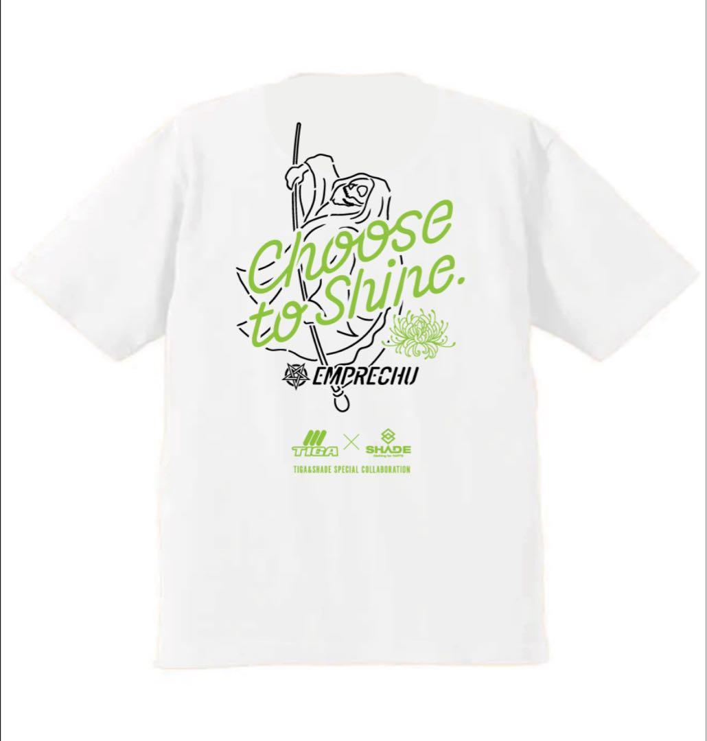 SHADE 坂口優希恵選手コラボTシャツ2023 ホワイト XL