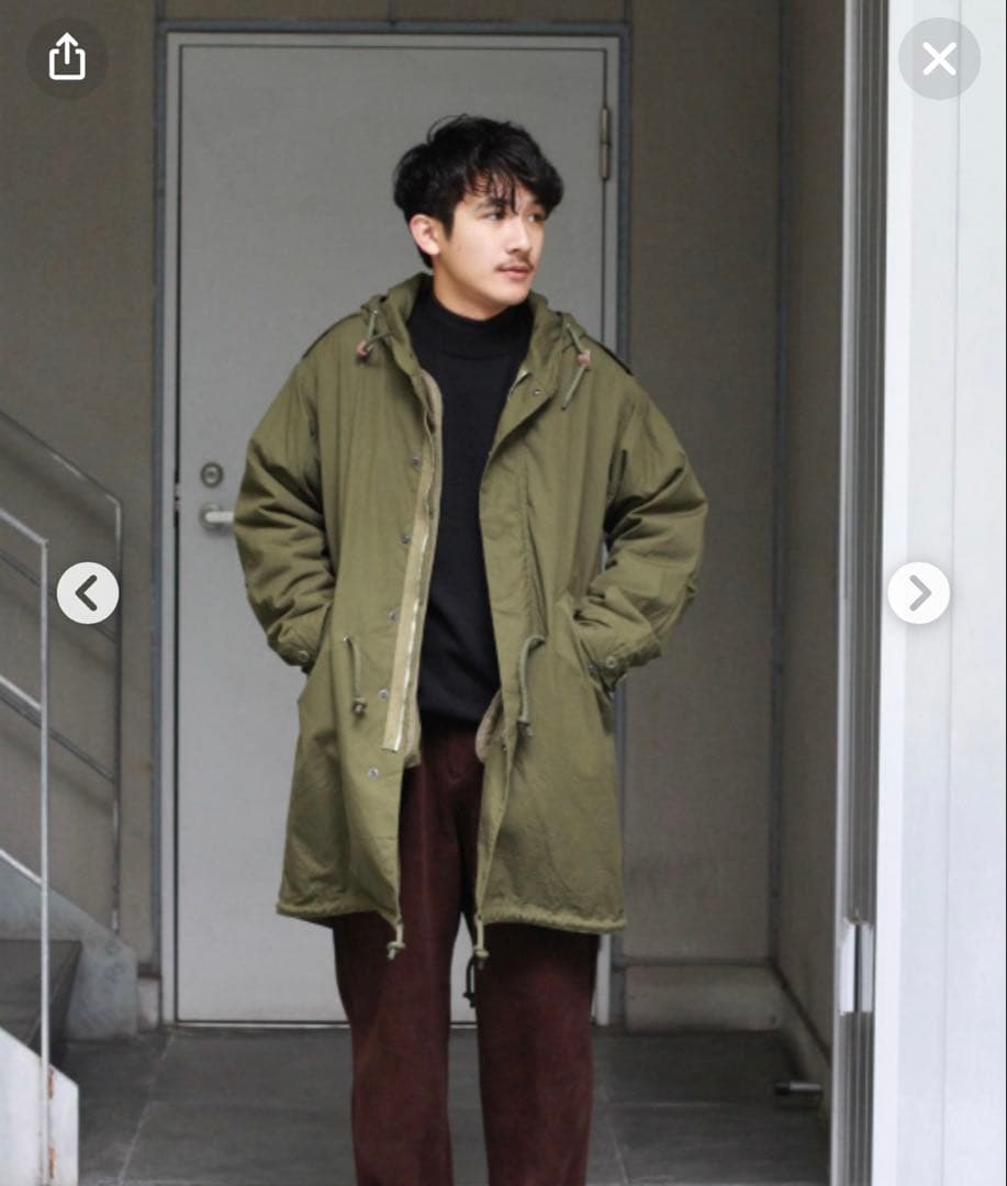 ヤエカ YAECA LIKE WEAR｜M-51 Parka OD/38