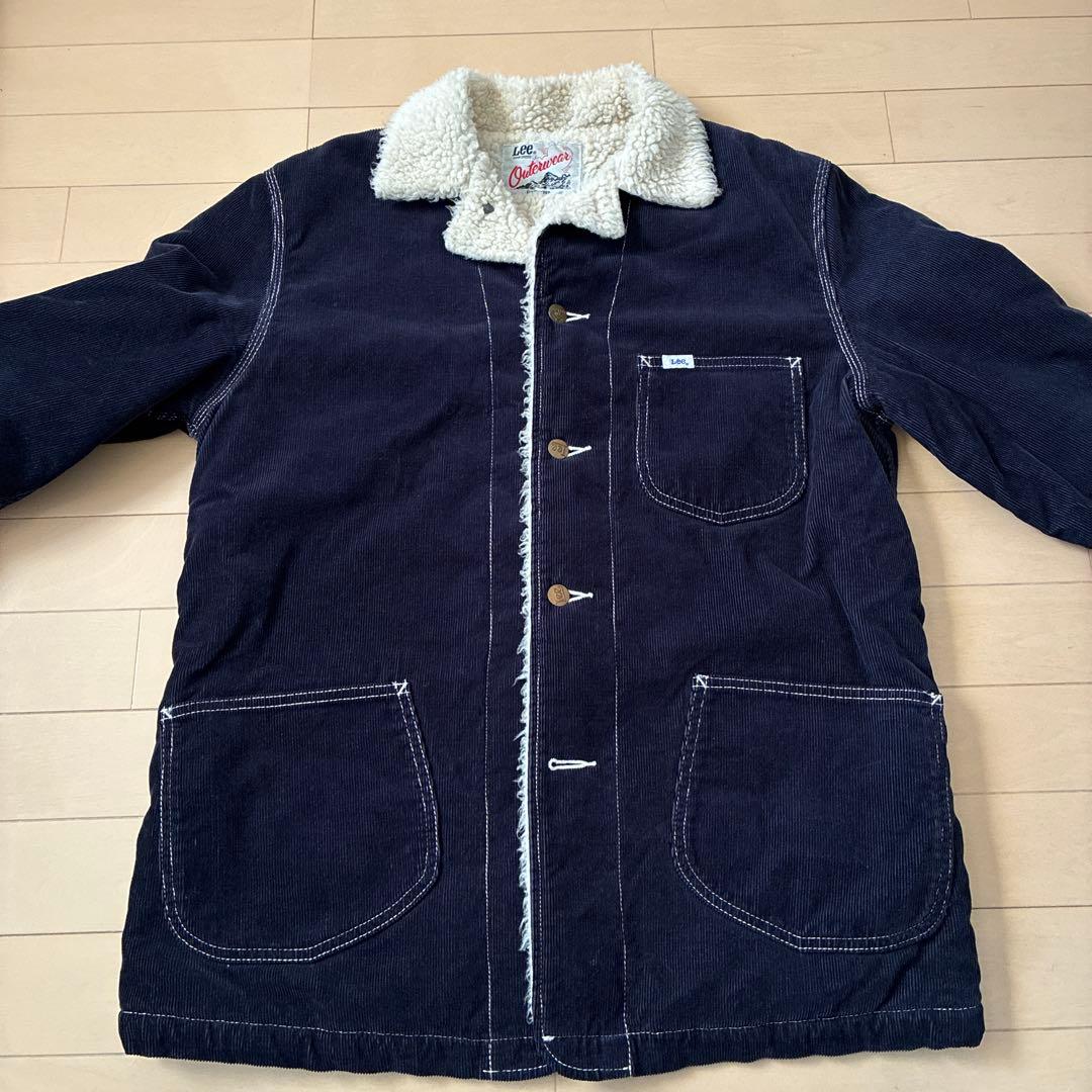 【カスタム】背面刺繍 Lee コーディロイカバーオール　XL