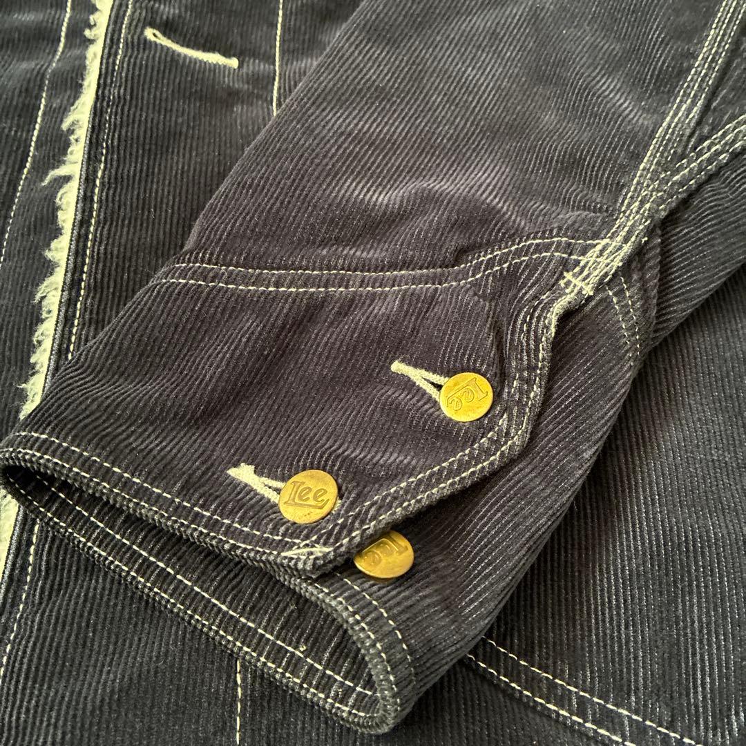 【カスタム】背面刺繍 Lee コーディロイカバーオール　XL