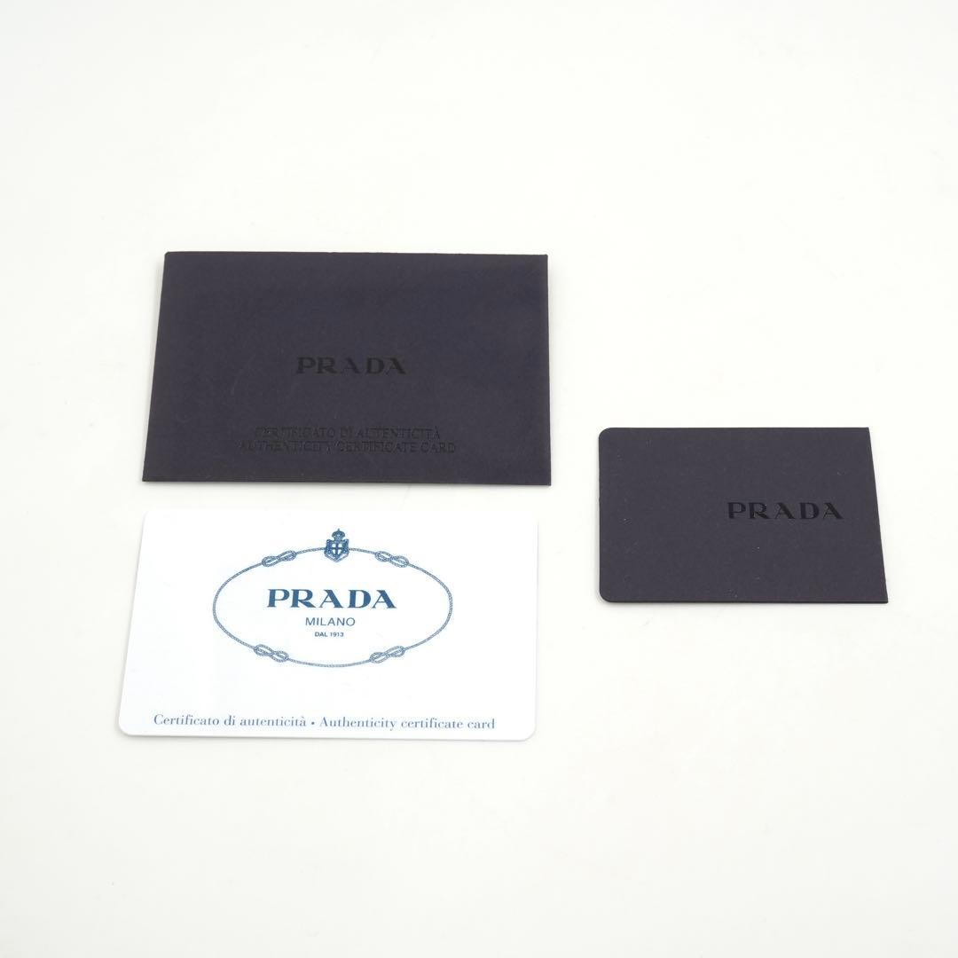 ✨未使用展示品・箱保証書付き✨　PRADA ミニ財布　ヴィッテロムーブ　三つ折り