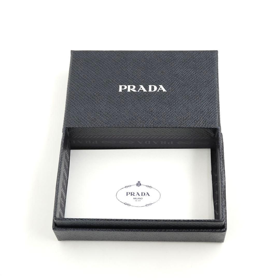 ✨未使用展示品・箱保証書付き✨　PRADA ミニ財布　ヴィッテロムーブ　三つ折り