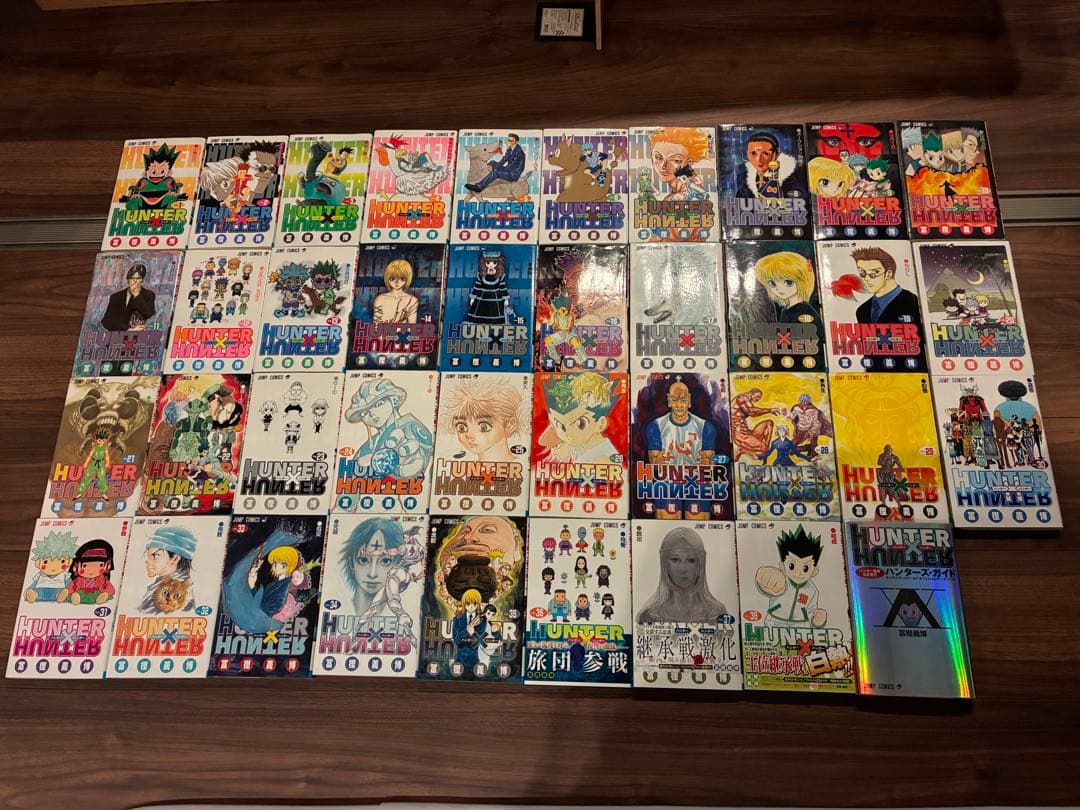 HUNTER×HUNTER 1〜38巻+ハンターズガイド　 全巻セット　初版