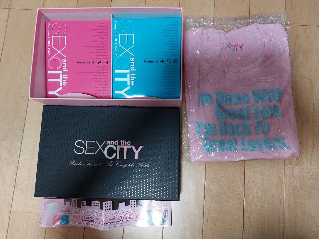 SEX and the CITYセックス・ アンド・ザ・シティDVD Tシャツ付