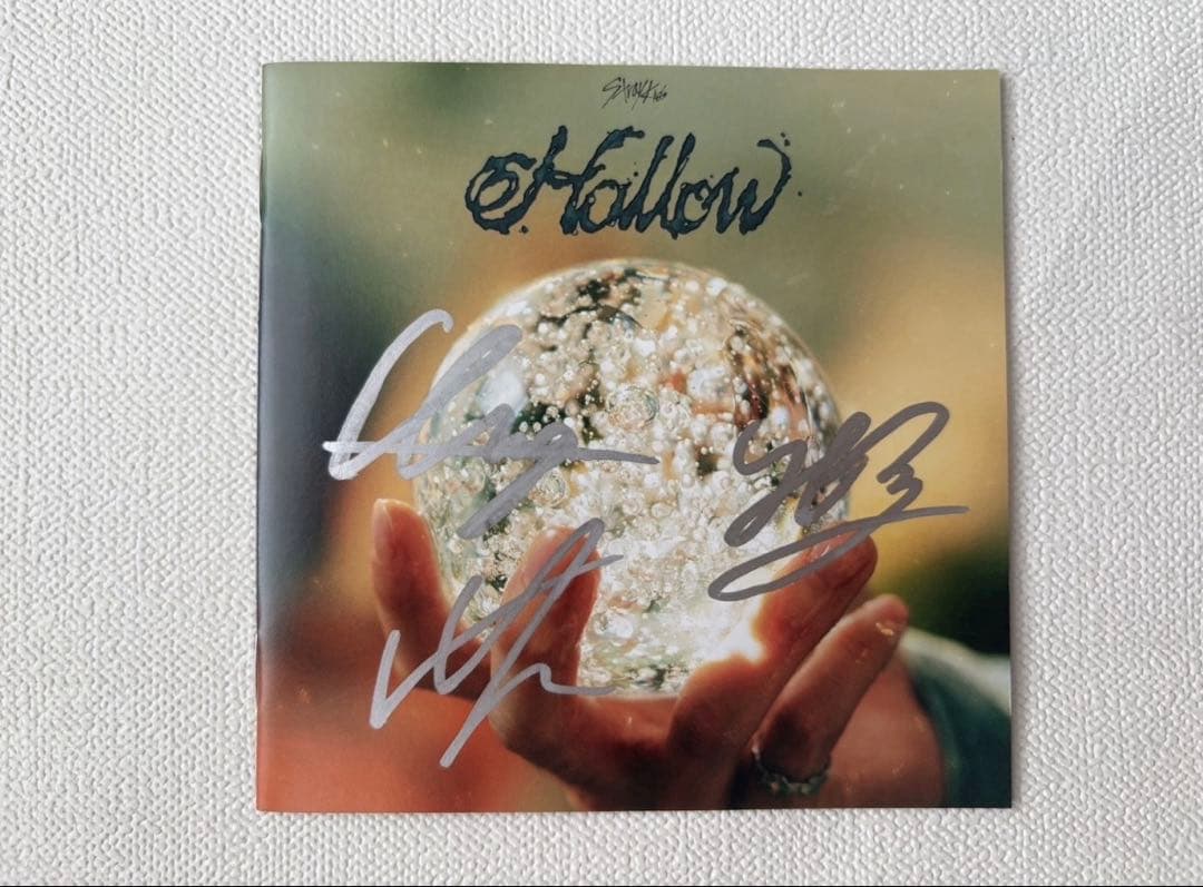 Stray Kids Hollow 直筆サイン入りCD