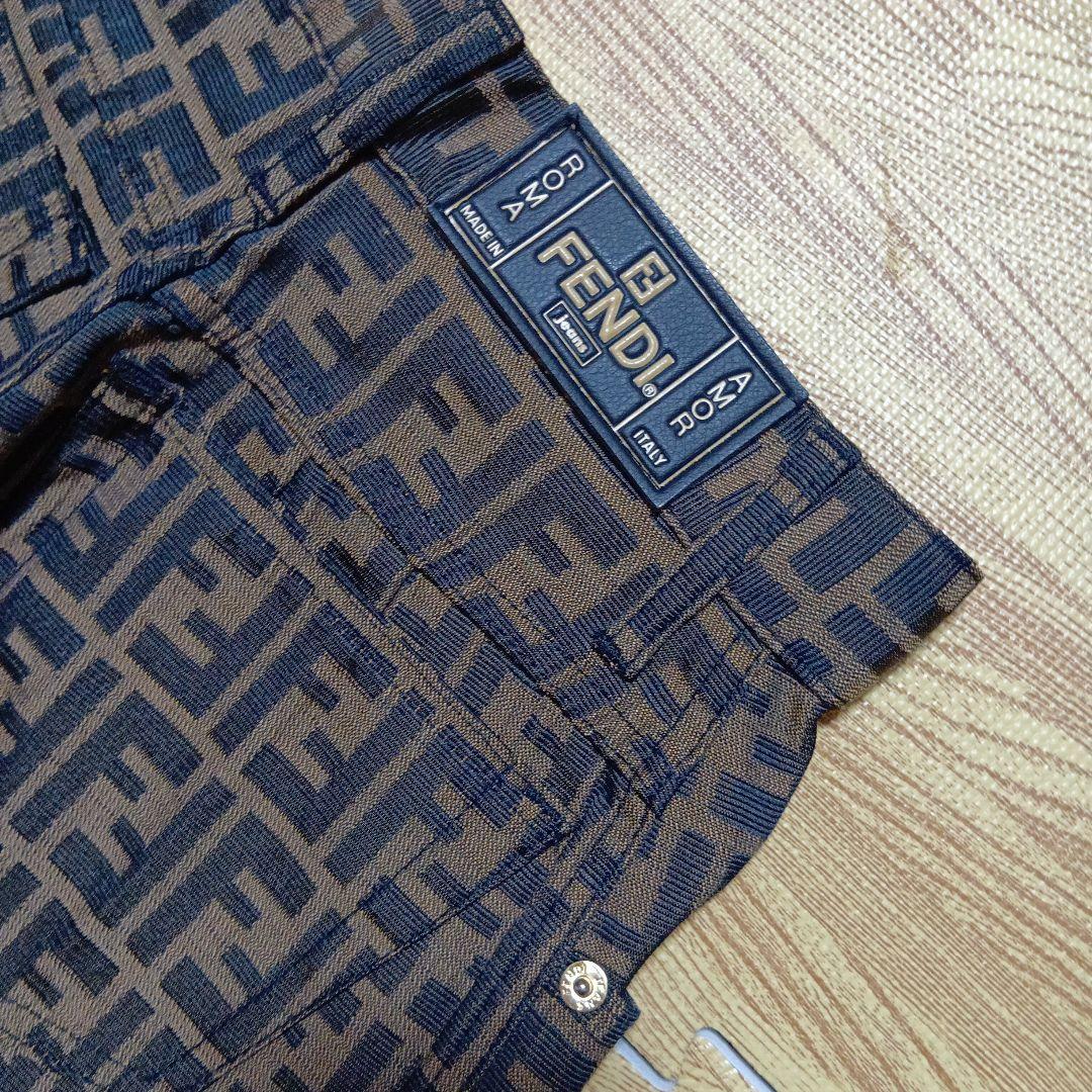 FENDI　フェンディ　ズッカ　ジーンズ　パンツ　26インチ