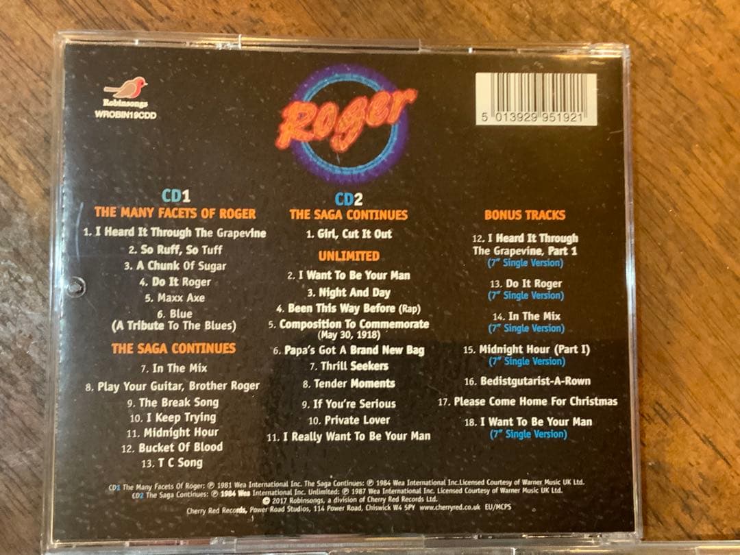 Roger & Zapp 6CD 8Albums＋Bonus