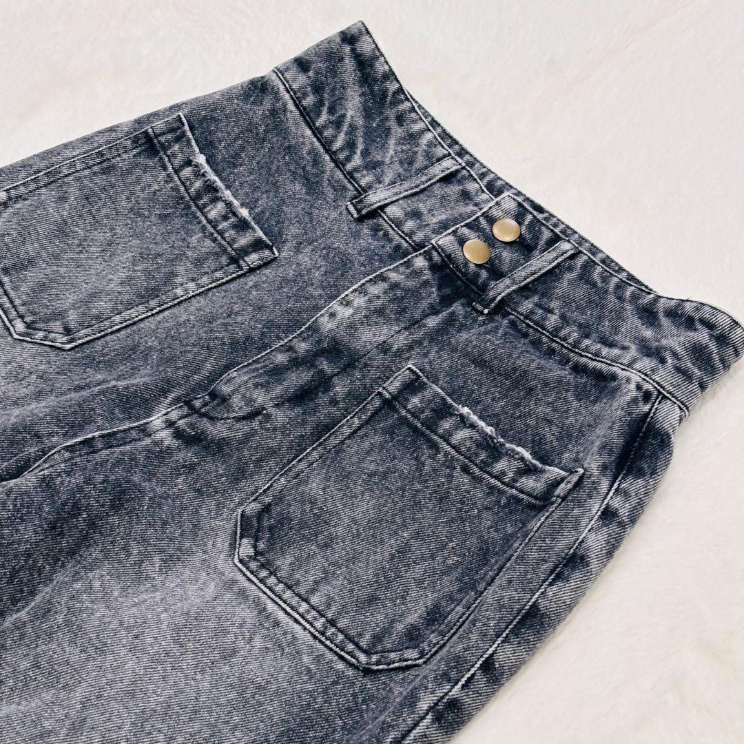 ディアンテ　ロールアップ　ROLL UP LOOSE DENIM DIANTE