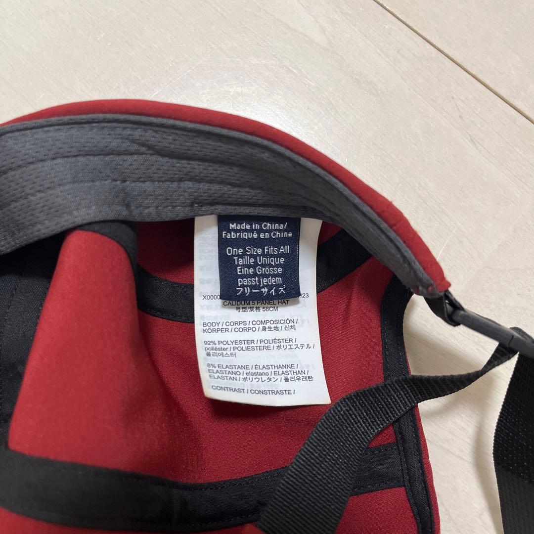 ARC'TERYX アークテリクス Calidum カリダム 5パネルキャップ赤