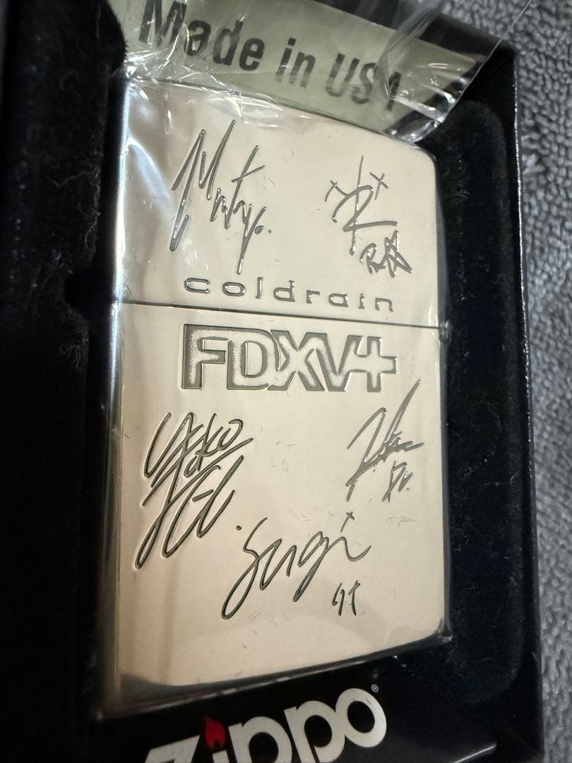 coldrain FDXV+ Zippo 新品未使用