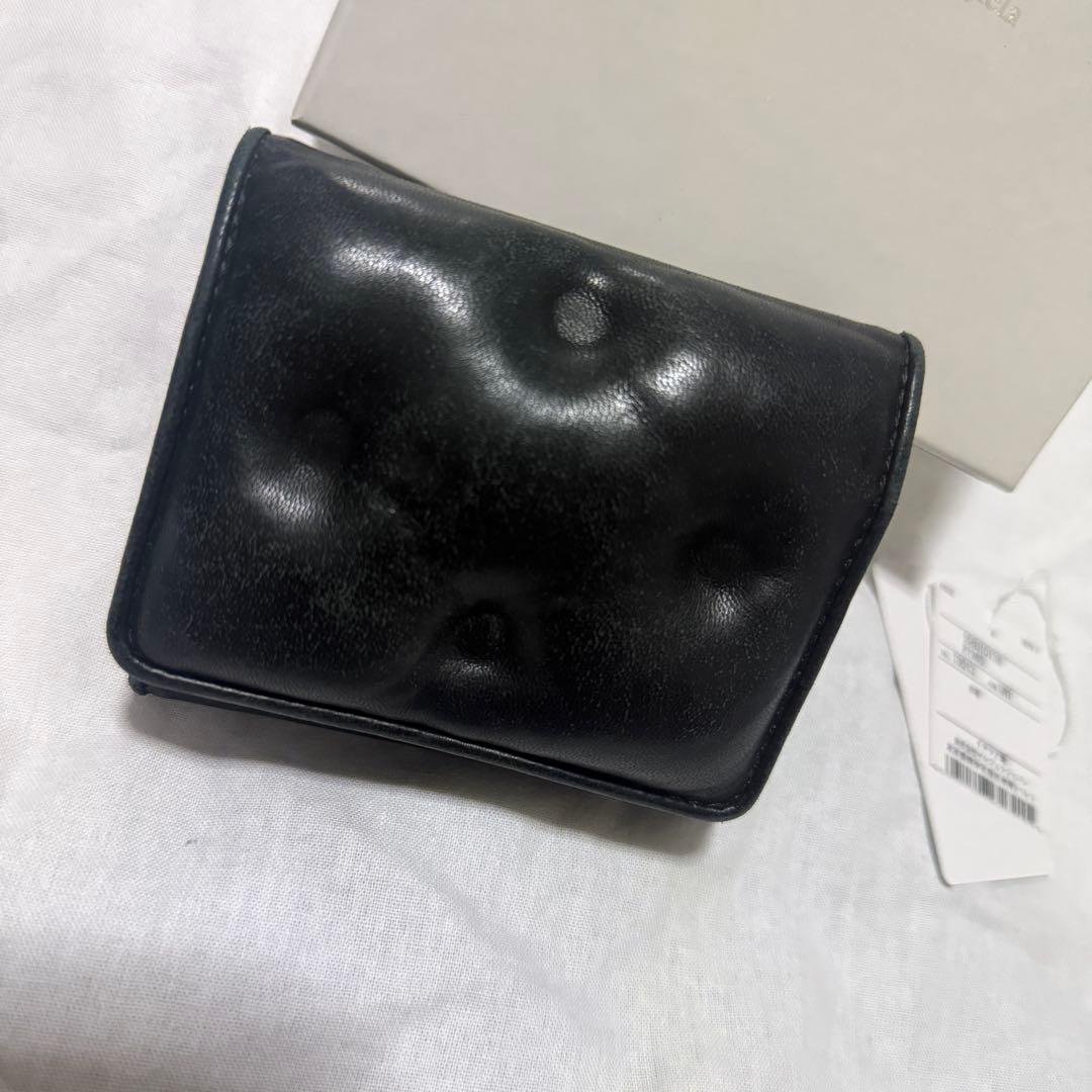 Maison Margiela ブラック 三つ折り財布