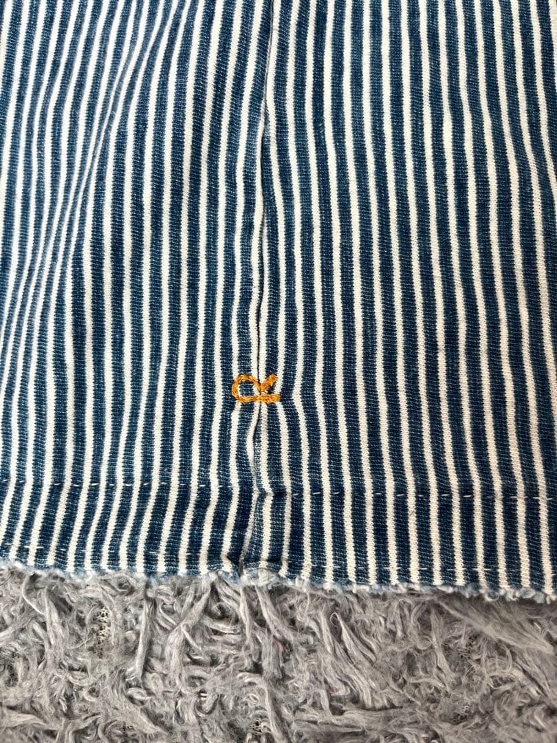 超美品　45R R刺繍　2wayフリルリボンカーディガン　ブラウス　実寸L