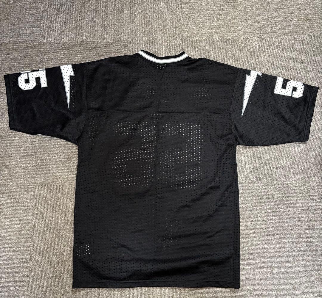 【美品】古着 champion ゲームシャツ 海外 ストリート M 黒