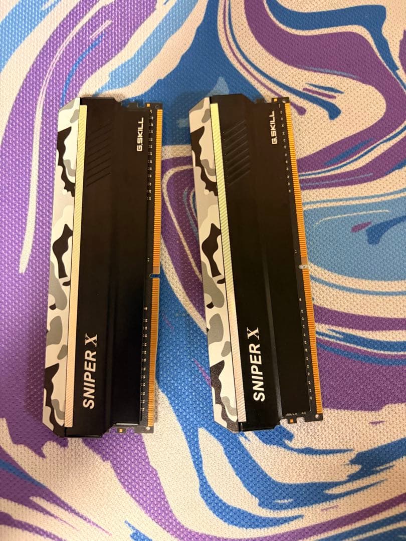 SNIPER X メモリー 2枚セット カモフラージュ