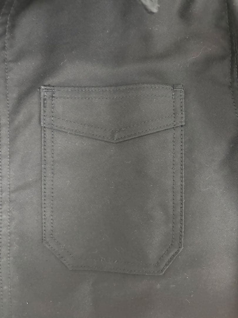 ル・トラヴァイユール　ガリス　モールスキンジャケット size4 黒