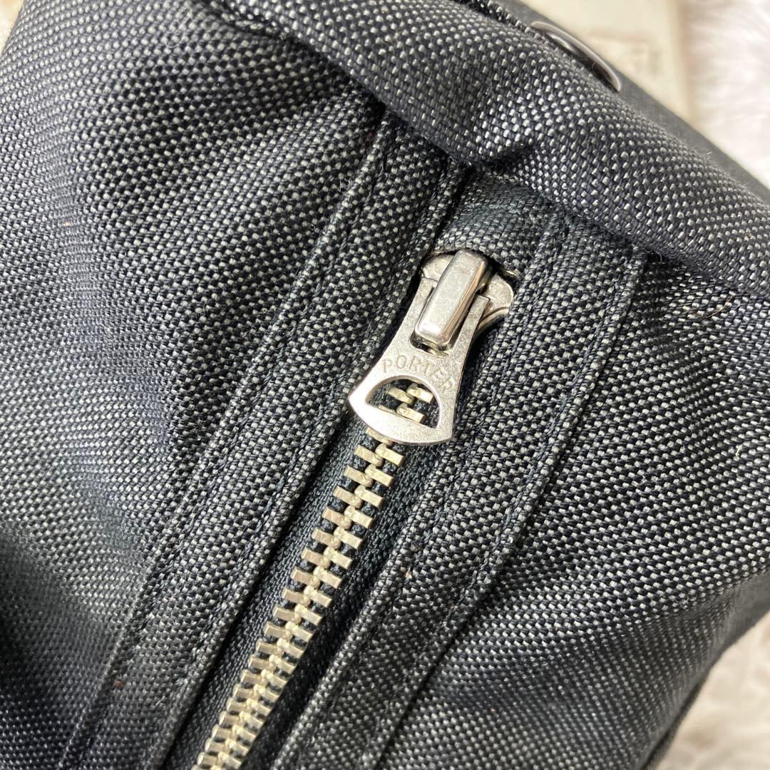 【美品】ポーター スモーキー ボストン ダッフル トート バッグ ブラック