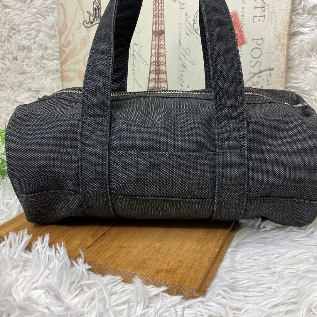 【美品】ポーター スモーキー ボストン ダッフル トート バッグ ブラック