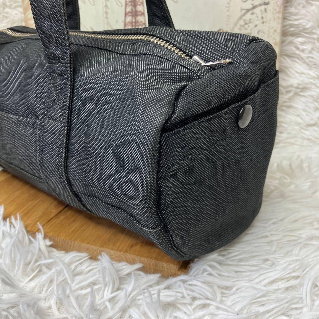 【美品】ポーター スモーキー ボストン ダッフル トート バッグ ブラック