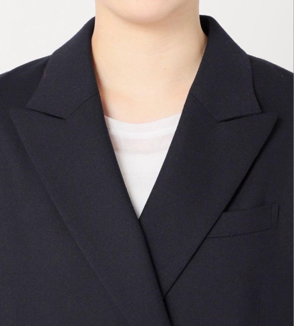 Spick and Span ダブルクロスピークドラペルジャケット