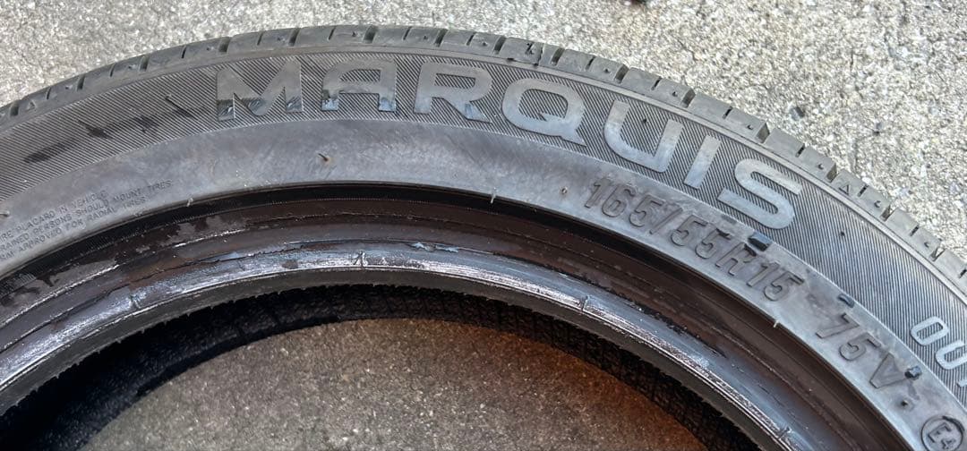24年マーキス　CST MR61 165/55R15 75V 2本セット