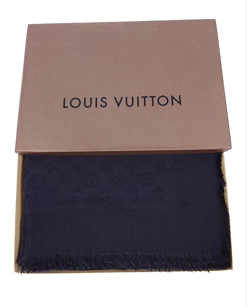 ☆LOUIS VUITTON☆ルイヴィトンモノグラムストール☆美品☆箱付き☆