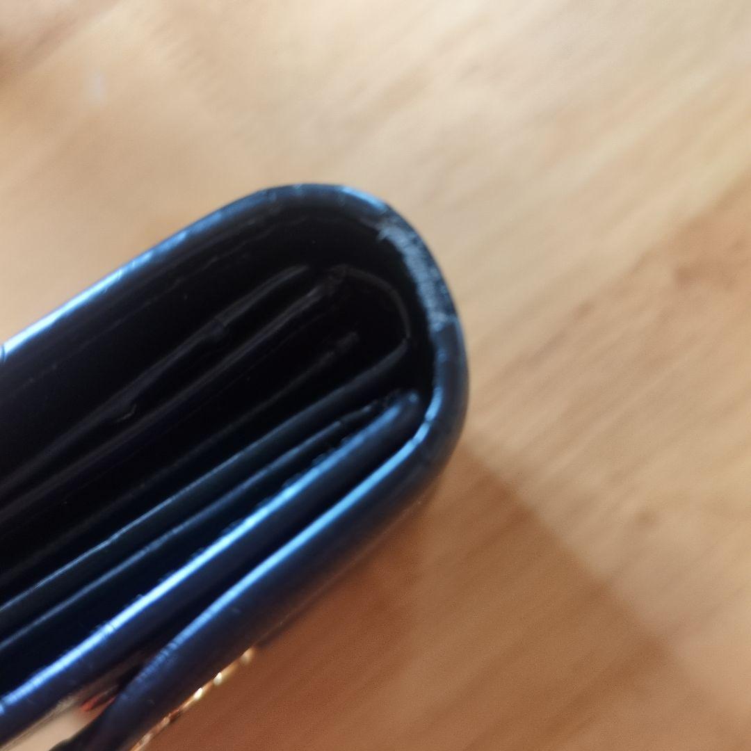 ブラック 三つ折り財布