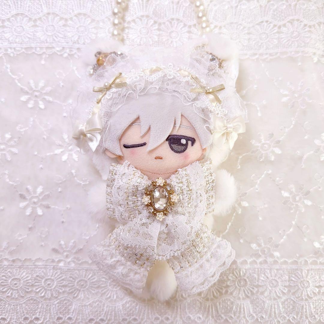 【R】ツイードシリーズ　いつぬい　ちびぐるみ　ぬい服　2点