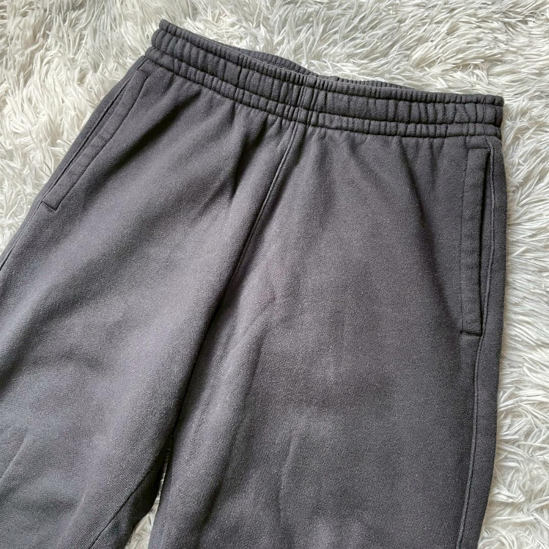 adidas ビッグレフォイル スウェットパンツ M ブラック ジョガー