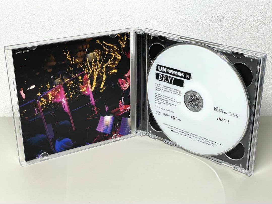 美品 BENI MTV Unplugged DVD CD