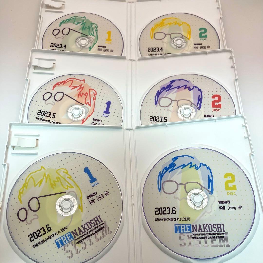 名越式性格分類ゼミ　DVDセット全12巻