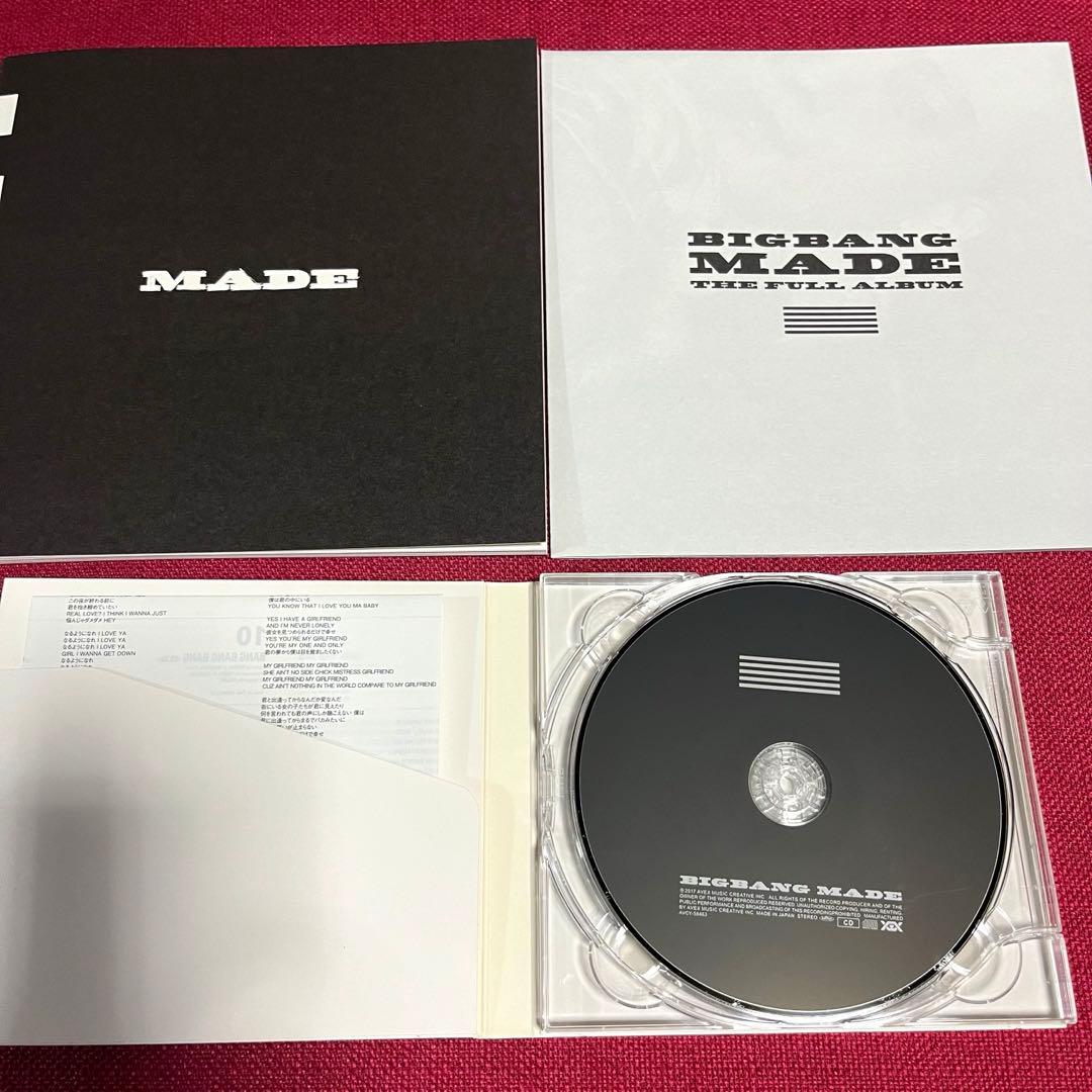 BIGBANG ALBUM MADE DVD g-dragon トレカ付き