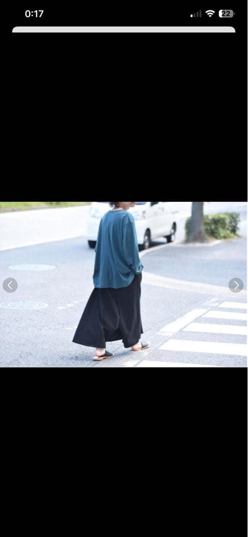 B yohjiyamamoto アンバランスワイドパンツ